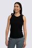 Macpac Women's Merino Blend Tank, Black, hi-res