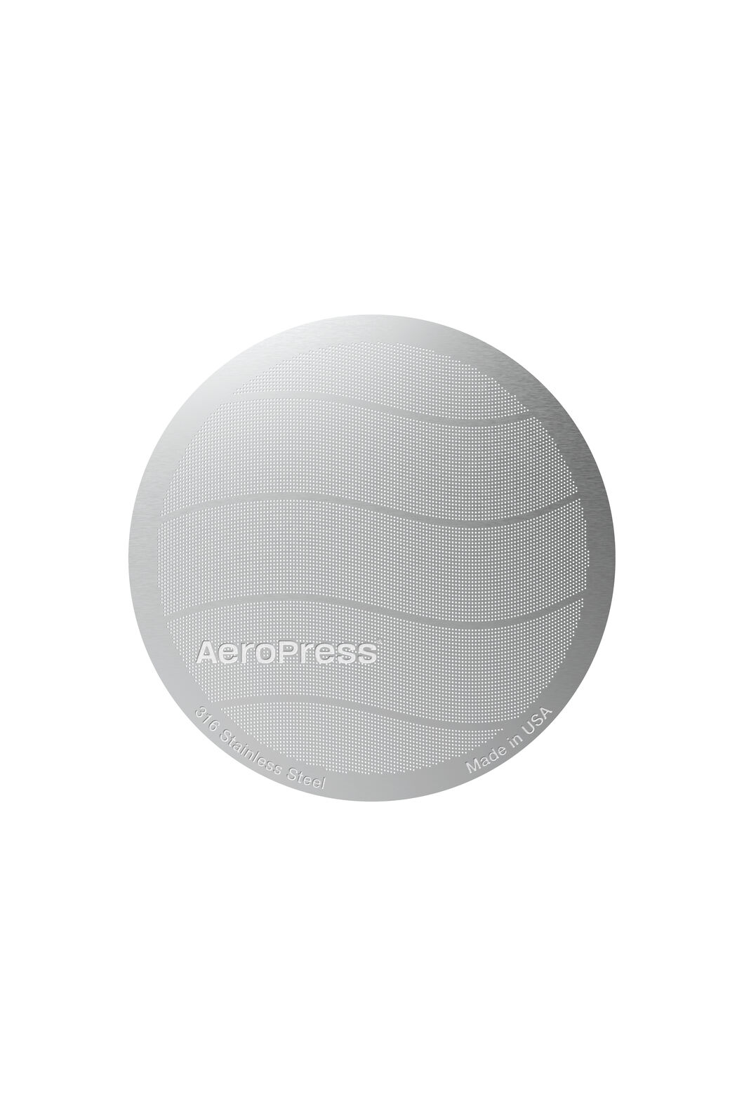 Aeropress Stainless Steel Reusable Filter, Stainless Steel, hi-res