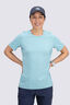 Macpac Women's brrr&deg; T-Shirt, Aqua Haze, hi-res