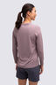 Macpac Women's brrr&deg; Long Sleeve T-Shirt, Moonscape Marle, hi-res