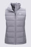 Macpac Women's Halo Down Vest ♺, Minimal Grey, hi-res