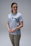 Macpac Women's McIntyre Mountains Fairtrade Organic Cotton Short Sleeve T-Shirt, Zen Blue, hi-res