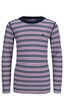 Macpac Kids' 220 Merino Long Sleeve Top, Cradle Pink Stripe, hi-res