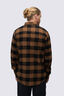 Macpac Men's Sutherland Flannel Shirt, Toffee Check, hi-res
