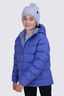 Macpac Kids' Halo Hooded Down Jacket, Purple Opulence, hi-res
