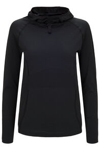 Macpac Women's Limitless Hoodie, Black, hi-res