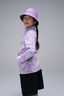 Macpac Kids' Ruru Fleece Pullover, African Violet Valley Print, hi-res