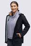 Macpac Women's Tempest Rain Jacket, Black, hi-res