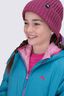 Macpac Kids' Pulsar Alpha Hooded Insulated Jacket, Biscay Blue/Lilac Rose Print, hi-res