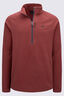 Macpac Men's Tui Fleece Pullover, Brandy, hi-res