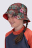 Macpac Kids' Rash Bucket Hat, Burnt Sienna/Odyssey, hi-res