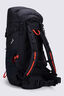 Macpac Bushline 68L Hiking Backpack, Black/Orange, hi-res