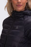 Macpac Women's Uber Light Hooded Down Jacket, Black, hi-res