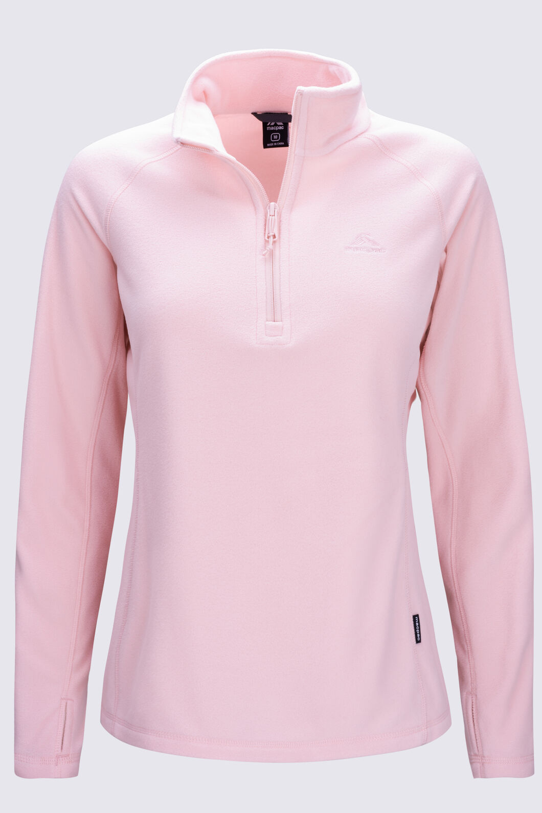 Macpac Women's Tui Fleece Pullover, Lotus, hi-res