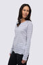 Macpac Women's Ella 180 Merino Long Sleeve T-Shirt, Cosmic Sky/Odyssey Stripe, hi-res