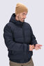 Macpac Men's Narvi Hooded Down Jacket, Black, hi-res