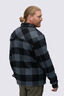 Macpac Men's Alma Fleece Lined Shirt, Turbulence Check, hi-res