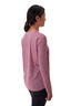 Macpac Women's Eva Long Sleeve T-Shirt, Tibetan Red Marle, hi-res