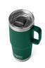 YETI® 20 oz Travel Mug with Stronghold Lid, Black Forest Green, hi-res