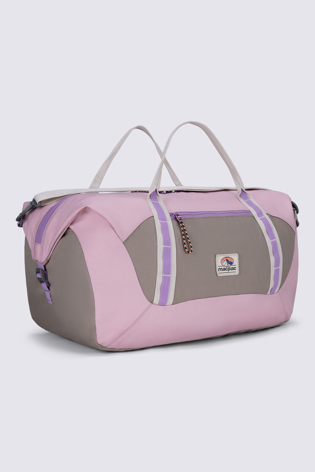 Macpac Wilderness 50L Duffel Bag, Pink Nectar/Cinder, hi-res