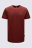 Macpac Men's Vintage Embroidered Fairtrade Organic Cotton Short Sleeve T-Shirt, Fired Brick, hi-res