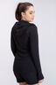 Macpac Women's Prothermal Polartec® Hooded Top, Black, hi-res