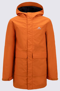 Macpac Kids' Lagoon Raincoat, Marmalade, hi-res