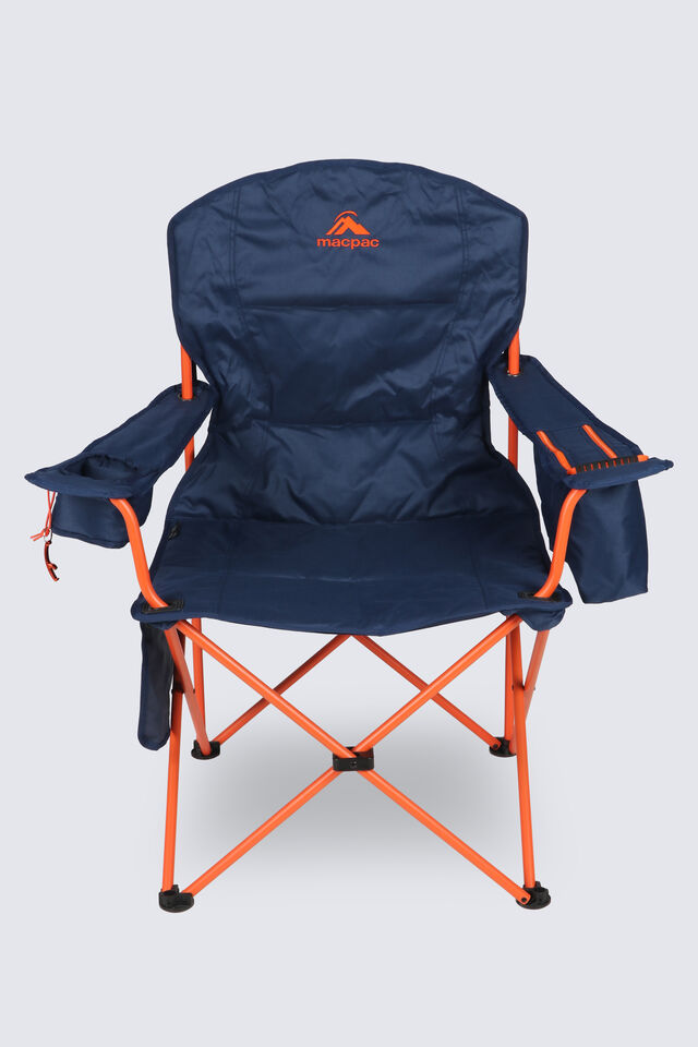 Macpac Cooler Armchair, Deep Blue/Orange, view 1