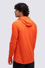 Macpac Men's Trail Long Sleeve Hooded T-Shirt, Macpac Orange, hi-res