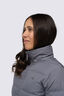 Macpac Women's Aurora Long Hooded Down Coat, Rabbit, hi-res