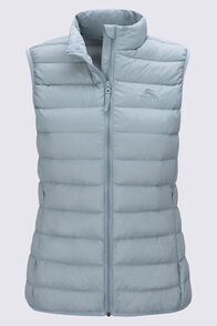 Macpac Women's Uber Light Down Vest ♺, Blue Haze, hi-res