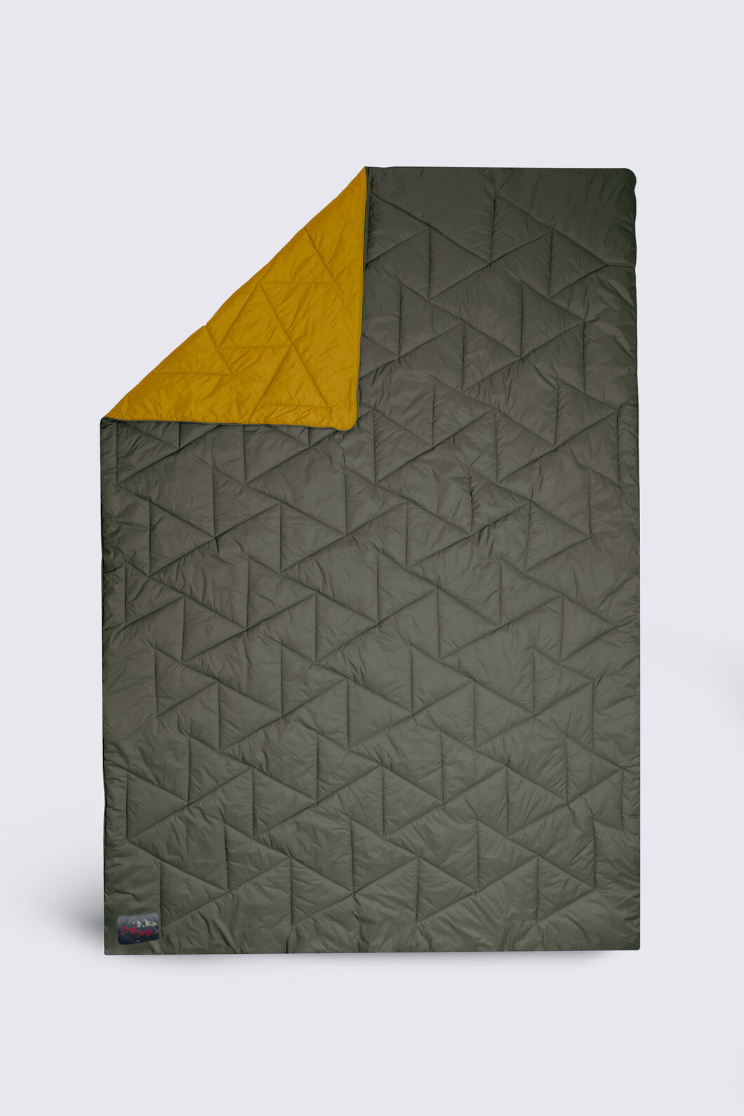 Macpac Uber Synthetic Quilt, Kombu/Gold, hi-res