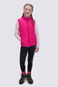 Macpac Kids' Uber Light Down Vest, Raspberry Sorbet/Lotus, hi-res