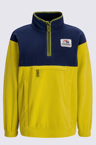 Macpac Kids' Originals Fleece Pullover, Naval Academy/Citronelle, hi-res