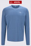 Macpac Men's brrr&deg; Long Sleeve T-Shirt, Captains Blue, hi-res