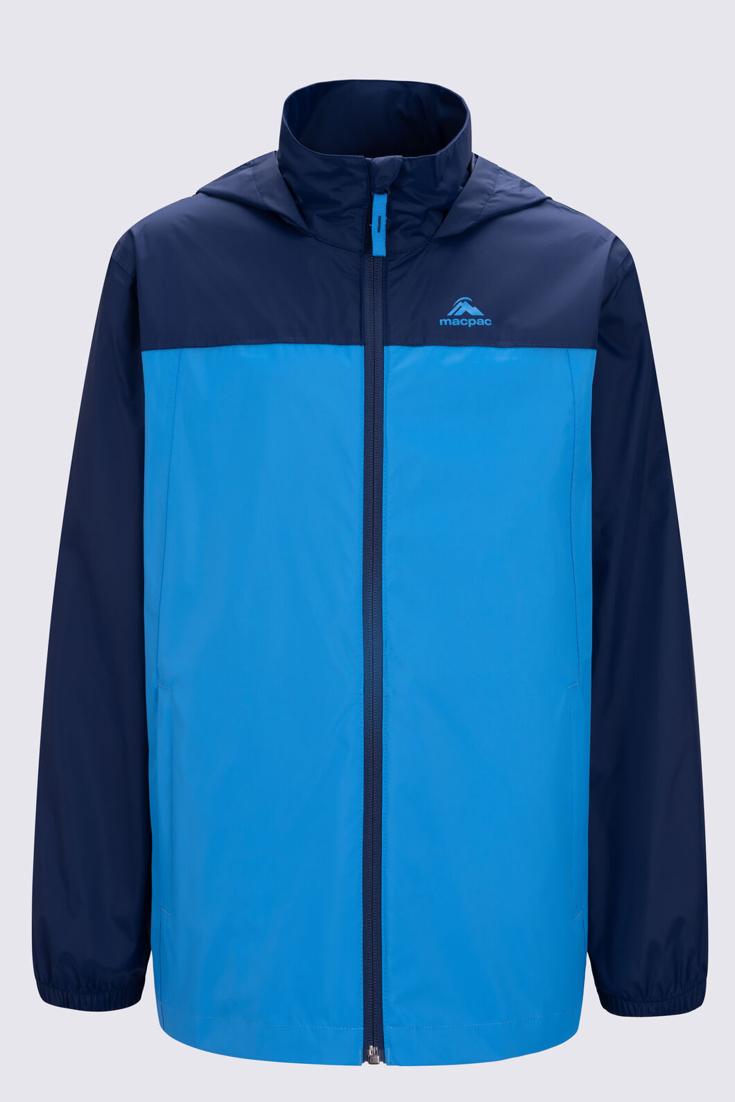 Macpac Kids' Pack-It-Jacket, Naval Academy/Ibiza Blue, hi-res
