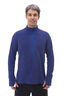 Macpac Men's Tui Fleece Pullover, Blueprint/Surf the web, hi-res