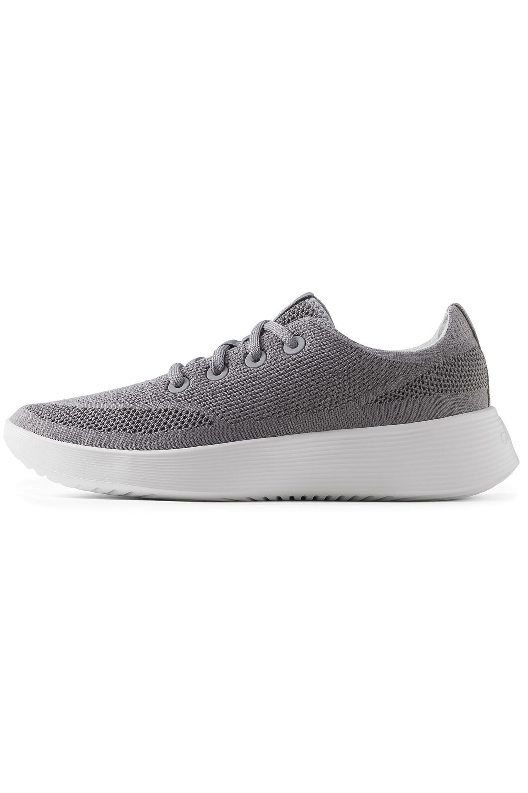 Allbirds Men's Tree Runner Go, Medium Grey/Blizzard, hi-res
