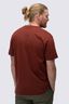 Macpac Men's Vintage Embroidered Fairtrade Organic Cotton Short Sleeve T-Shirt, Fired Brick, hi-res