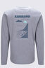 Macpac Men's Kahurangi NP Fairtrade Organic Cotton Long Sleeve T-Shirt, Grey Marle, hi-res