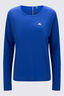 Macpac Women's Trail Long Sleeve T-Shirt, Bluing, hi-res