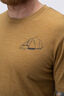 Macpac Men's Olympus Merino 180 T-Shirt, Medal Bronze Marle, hi-res
