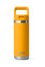 YETI® Rambler® Bottle with Straw Cap — 18 oz, Beekeeper, hi-res