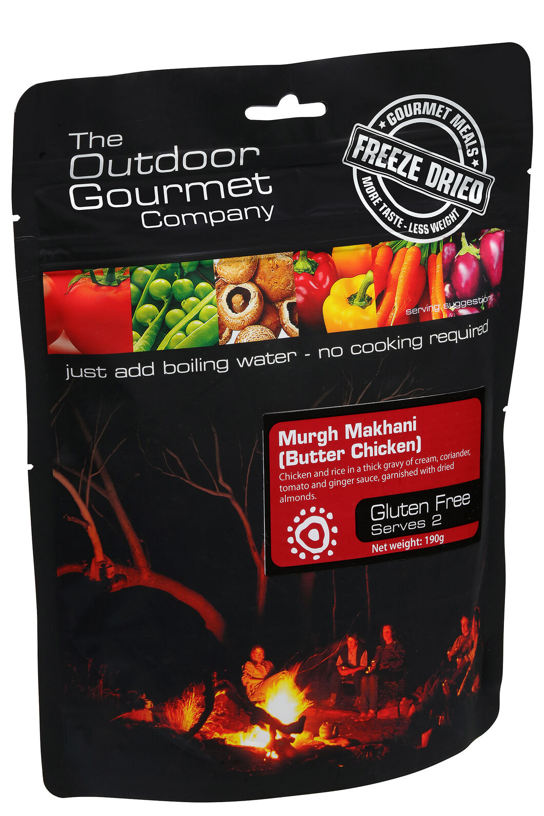 The Outdoor Gourmet Company Butter Chicken &mdash;190 g, None, hi-res