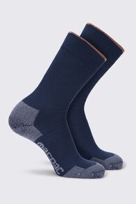 Macpac Thermal Sock &mdash; 2 Pack, Black Iris/Black Iris, hi-res