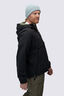 Macpac Men&rsquo;s Heritage Fleece-Lined Windbreaker, Black, hi-res