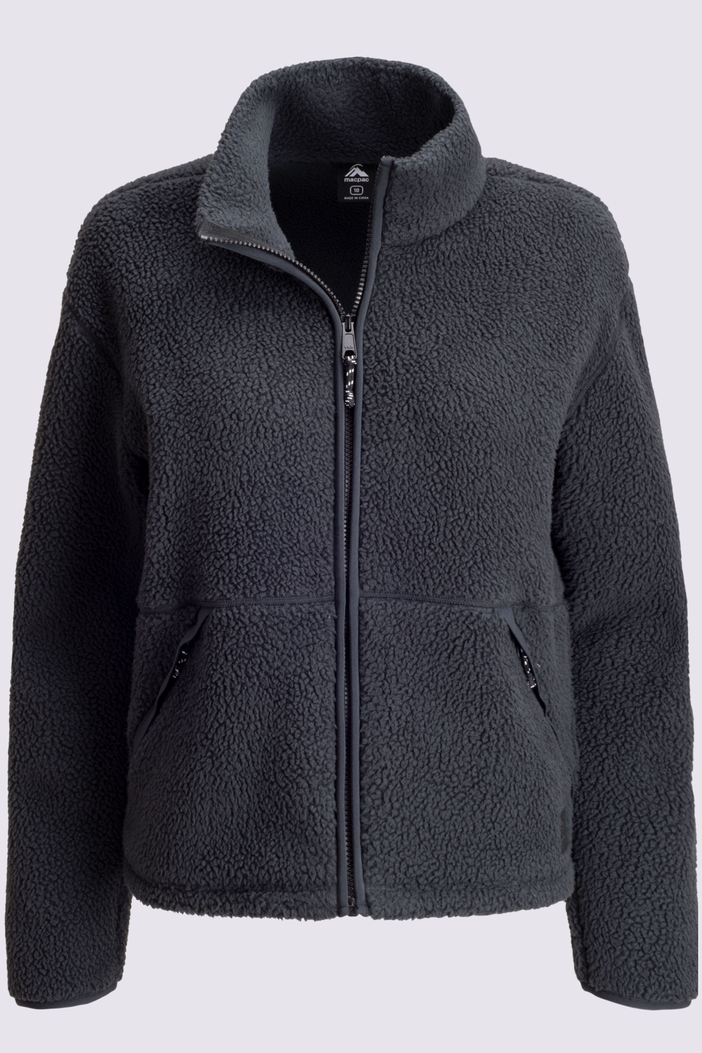 Pile fleece hotsell jacket women's