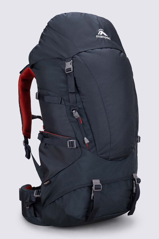 Macpac Torlesse 50L Hiking Backpack, Carbon, view 1