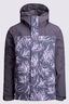Macpac Kids' Spree Snow Jacket, Nine Iron/Wisteria Print, hi-res