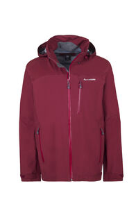 Macpac Traverse Pertex&reg; Rain Jacket - Men's, Syrah, hi-res